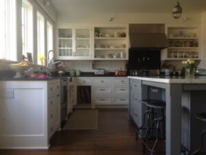 Paint Grade No Bead Flush Inset Easton #4 White Conversion Varnish . Connell Kitchen