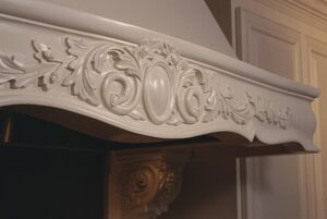 Paint Grade Custom Wood Hood . Woodinville Home