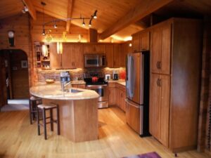 Calico Birch Shaker #4 Carmel . Carnation Cabin